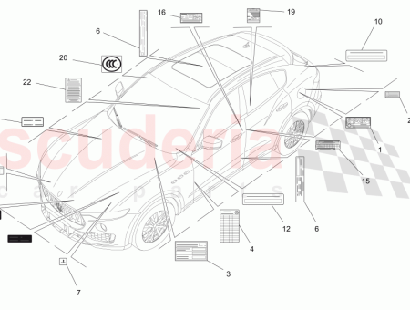 Photo of FARBE ETIKETT ROSSO RUBINO VR 129 B 266167…