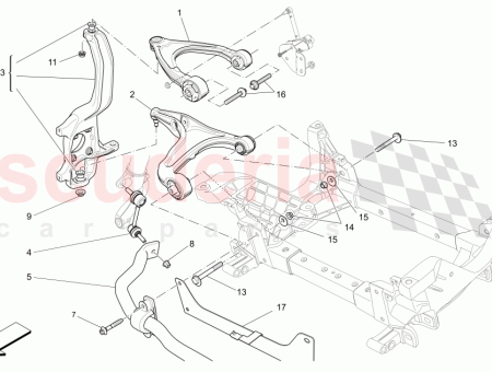 Photo of LINKE SEITE VORDERE OBERE HEBELGRUPPE…