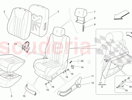 Photo of KOMPLETTE VORDERE KOPFST TZE BEIGE BEIGE 364015156…