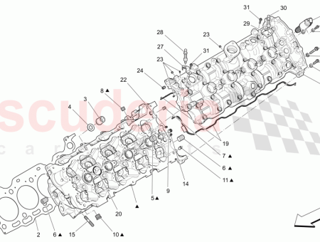 Photo of DICHTUNG F R DEN LINKEN ZYLINDERKOPF…
