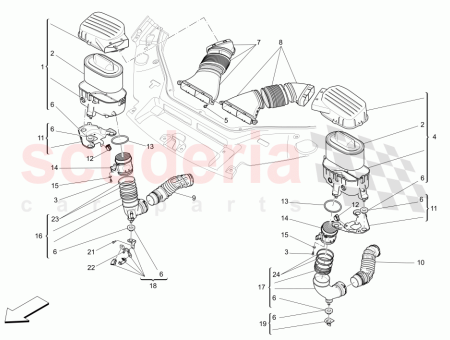 Photo of ANSAUGROHRSATZ F R SAUBERE LUFT RECHTS…