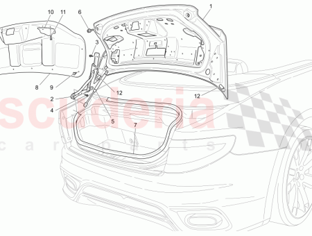 Photo of KOFFERRAUMDECKELABDECKUNG BEIGE BEIGE 094080665…