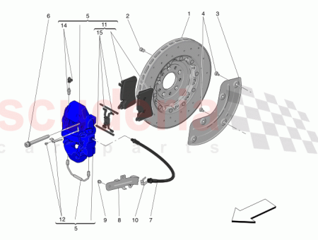 Photo of BREMSSATTEL HINTEN RECHTS…