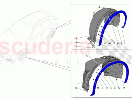 Photo of RADHAUSSCHUTZ VORNE RECHTS VORDERSEITE…