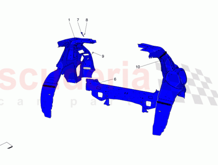 Photo of LINKE SEITE KAROSSERIE SEITENRAHMENMONTAGE…