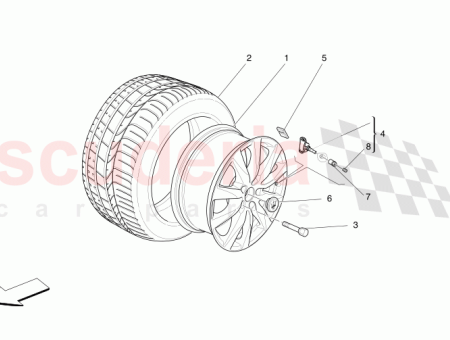 Photo of 21 WHEEL RIM ANTEO GREY LEVANTE…