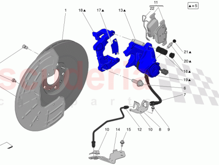 Photo of BREMSSATTEL HINTEN LINKS…