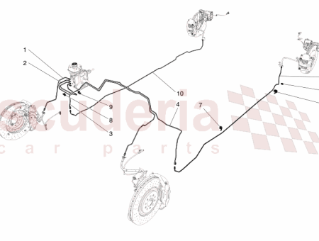 Photo of BREMSLEITUNG ECU VORNE LINKS…