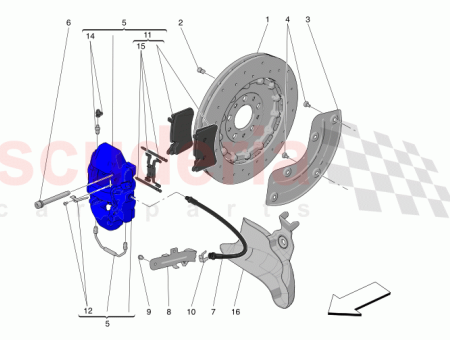 Photo of BREMSSATTEL HINTEN LINKS…
