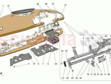 Photo of UNTERE ARMATURENBRETTVERKLEIDUNG…