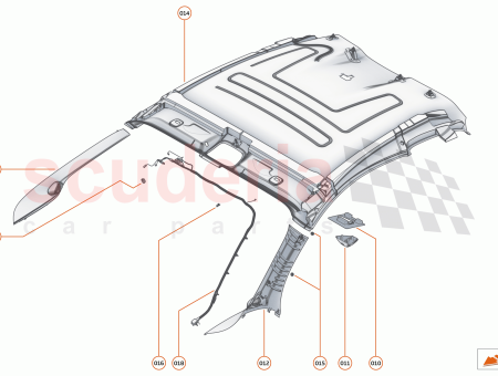 Photo of ASSY HEADLINING CAMERA LHD AIS…