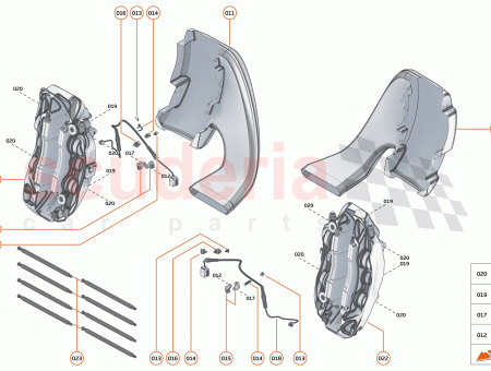 Photo of FR CALIPER BRAKE DUCT RH…