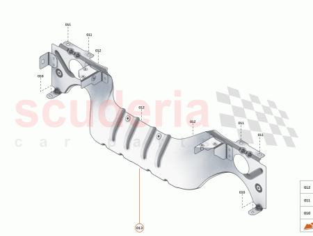 Photo of ASSY HEATSHIELD DECK VENT RR…