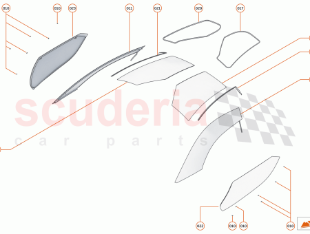 Photo of DOOR GLASS UPPER LH…