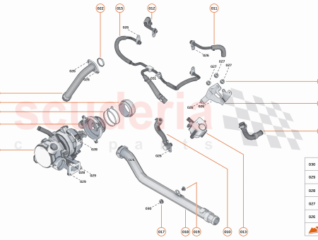Photo of TURBO COOLANT RETURN RH…