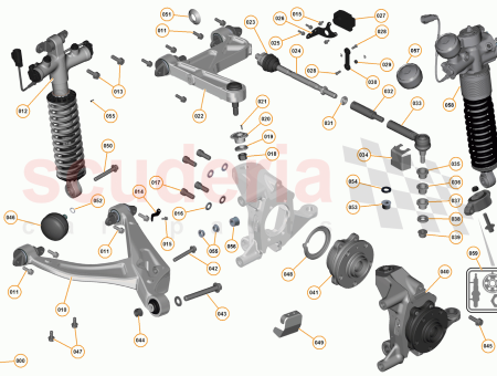 Photo of Upright Suspension Rear LH…
