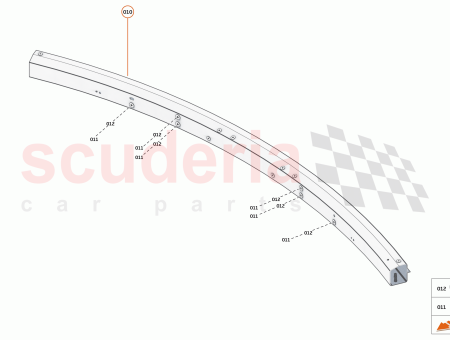 Photo of ASSY BMPR BEAM ENERGY SYSTEM RR E COATED…