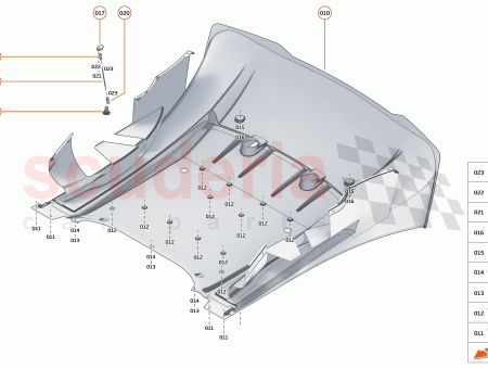 Photo of CLEVIS UPR DIFFUSER STAY…