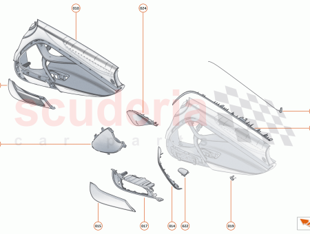 Photo of ASSY DOOR CASING RH LT…