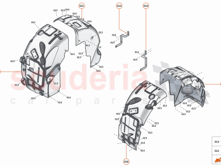 Photo of WHEEL ARCH LINER MACHINED RR LH…