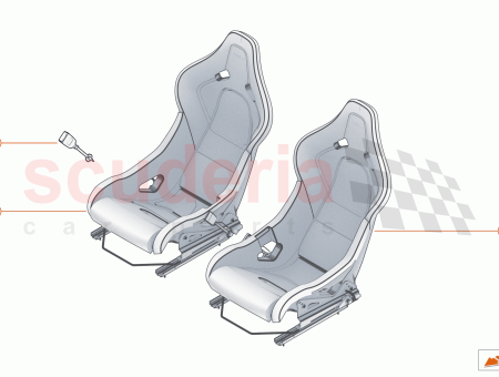 Photo of ASSY RACE SEAT RHD PASS…