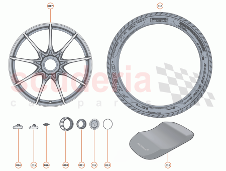 Photo of TYRE PIRELLI FRONT WINTER SZ2 245 35R19…