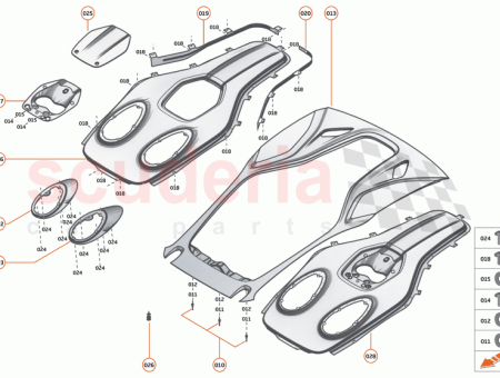 Photo of ASSY RR DECK MESH COUPE…