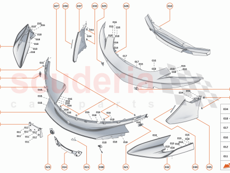 Photo of BRACKET PARKING SENSOR FRONT 1 540C…