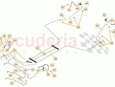 Photo of BRAKE PIPE ABS MODULATOR MASTER CYLINDER SECONDARY LHD…