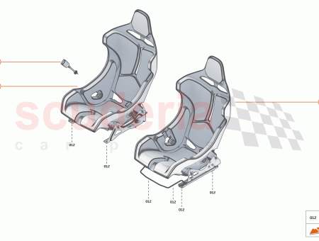 Photo of RACE SEAT RHD PASSENGER WIDE FIXED…