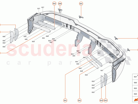 Photo of ACCESS HATCH REAR BUMBER OUTER RH…