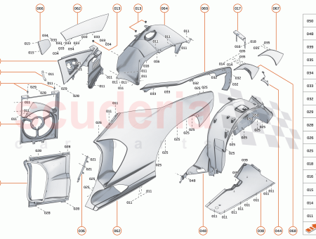 Photo of COWL HIGH TEMPERATURE RADIATOR LH…