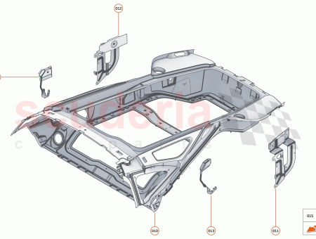 Photo of ASSY BRKT LUGGAGE SUPPORT CTR LH…