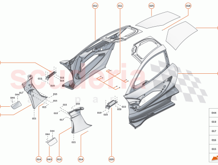 Photo of ASSY DOOR BLADE RH…