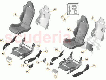 Photo of Fixing Kit Seat ECU Switchpack…