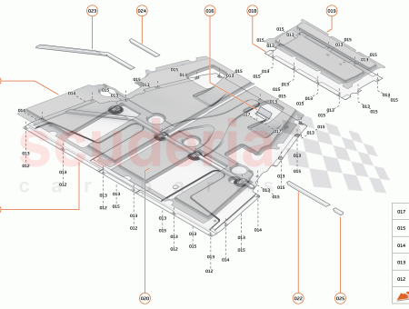 Photo of FOAM FLOOR PANEL ENGINE FUEL TANK OUTER RH…