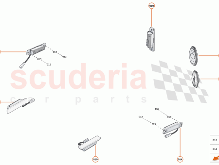 Photo of ASSY KEY FOB KIT 433MHZ…