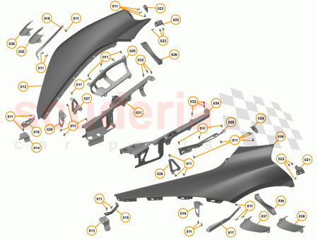 Photo of BRACKET FRONT FENDER SUPPORT LH…
