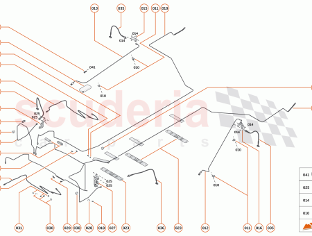 Photo of BRAKE PIPE ABS MODULATOR TO FRAME FRONT LH…