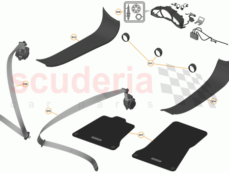 Photo of Carbon Fibre Cluster Bezel with Shift Lights Kit…