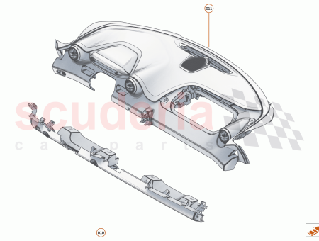 Photo of ASSY FACIA LOWER LHD…