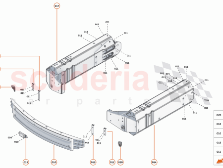 Photo of BUMPER BEAM FRONT…