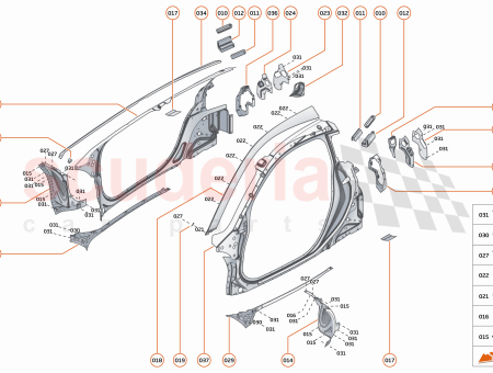 Photo of CAPPING PANEL CANTRAIL RH GT…