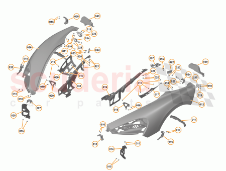 Photo of FENDER FRONT RH…