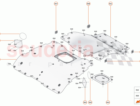 Photo of BOLT BUTTON FLANGE M6X40…