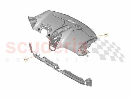 Photo of ASSY UPPER FACIA LHD US…