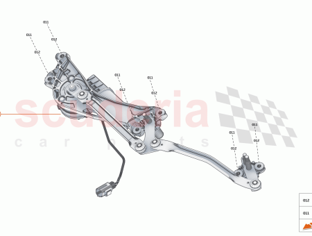 Photo of ASSY WINDSCREEN WIPER LINKAGE RHD…