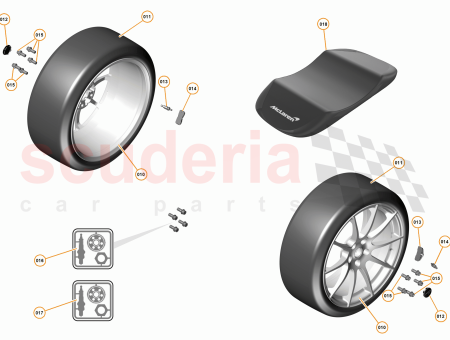 Photo of ACCESSORY TYRE CRADLE SET…