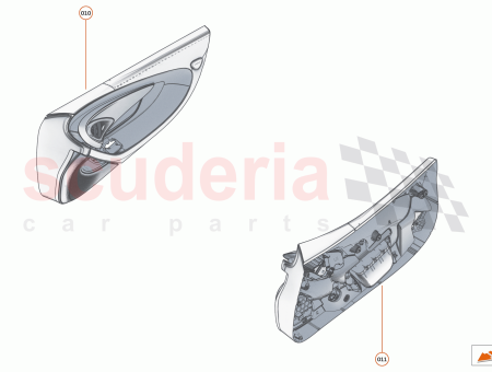 Photo of ASSY COMPLETE DOOR CASING HL LH…