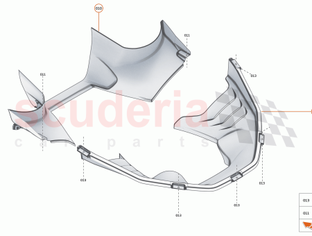 Photo of ASSY FR ENGINE SURROUND PNL…